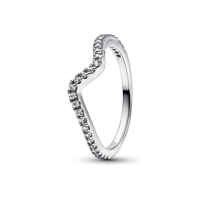 Pandora - Sparkling wave ring