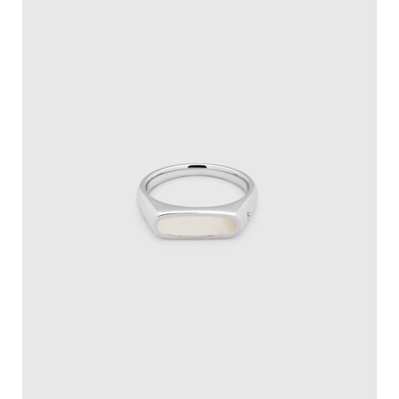 Tom Wood Mario Ring White Mother Of Pearl