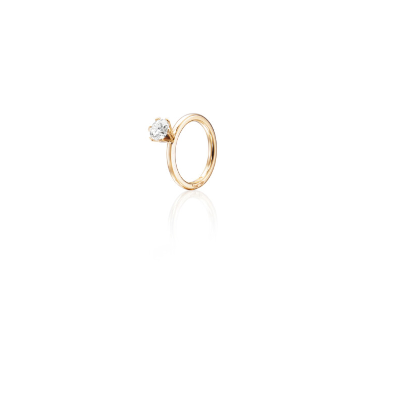 Efva Attling - High On Love - Ring I gull Med Diamant 0,19 ct tw/vs