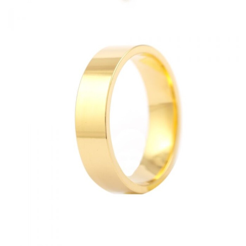 Engen Classic - Giftering/forlovelsesring i gult gull - 5 mm