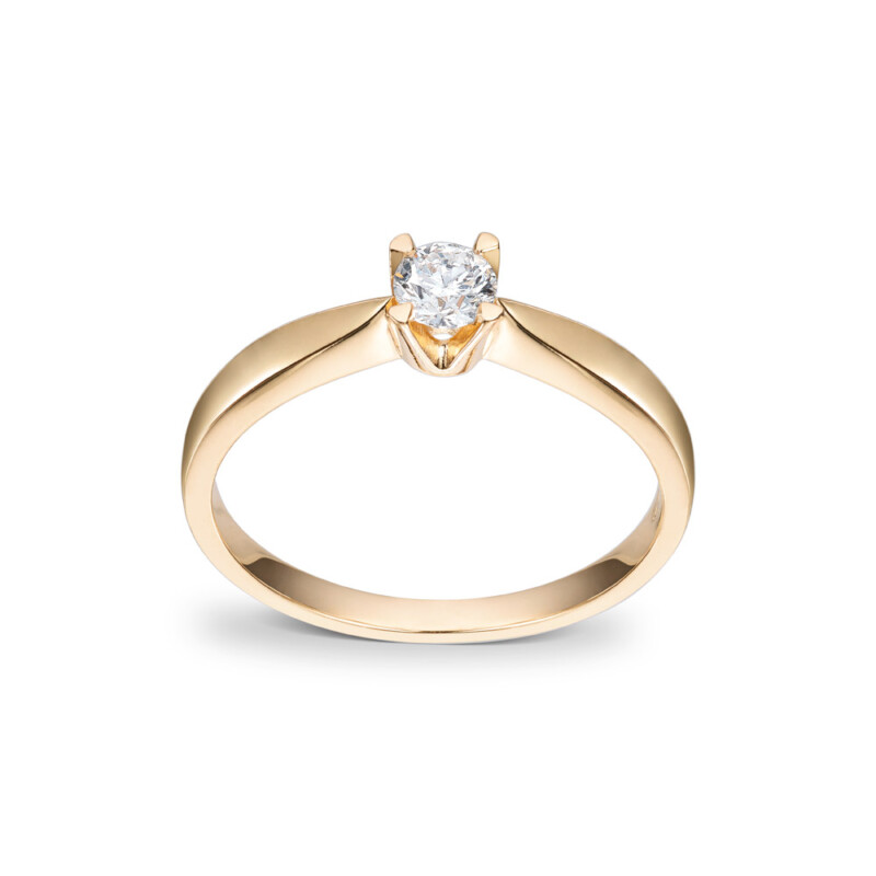 Engen Classic Diamonds – Enstens Diamantring – 0,20 CT TW/SI