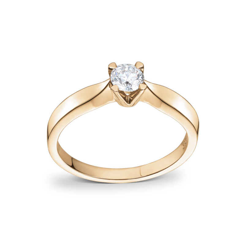 Engen Classic Diamonds – Enstens Diamantring – 0,30 CT TW/SI