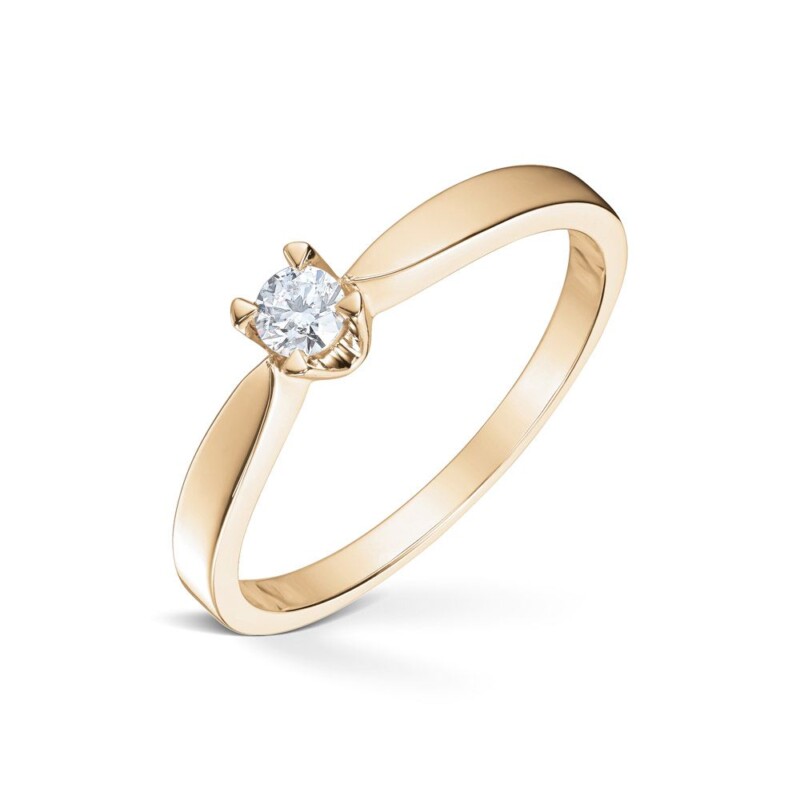 Engen Classic Diamonds – Enstens Diamantring – 0,15 CT TW/SI